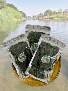 ดอกลอน|อ่องลอน|เห็ดหิน สาหร่ายลอนอบแห้ง สาหร่ายลอนจากแหล่งน้ำธรรมชาติ