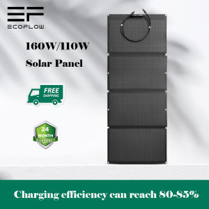 EcoFlow 400W/220W/160W/110W Solar Panel Photovoltaic Power Generation Panel Outdoor Camping Folding Portable Charging