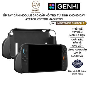 Ốp lưng Chống Sốc Kiêm Tay Cầm Module Genki cho Nintendo Switch 2 Attack Vector Magnetic Case