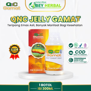 Qnc Jelly Gamat Original 100% Terlaris Asli (RESMI) Produk Herbal Multi Khasiat Ekstrak Teripang Emas Laut - Jely Gamat Emas Cair Bukan Jelly Gamat Kapsul Jely Gamat Gold - G 500 Jelly Gamat Luxor Gsc Jeli Gamat Ataupun Produk Gamat Lainnya