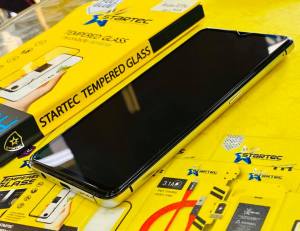 STARTEC Full Screen Tempered Glass สตาร์เทค ฟิลม์กระจกเต็มหน้าจอ Samsung ซัมซุง รุ่น M10 / M20 / M30 / S10 E / S10 Lite / S20 FE / Note 10 Lite ปกป้องได้เต็มจอ ลดแสงสะท้อน และ ลดรอยนิ้วมือ ป้องกันหน้าจอแตกกระจาย
