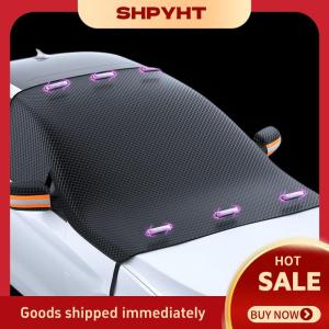SHPYHT✨ Windshield Cover Car Snow Cover Car Windshield Cover Snow Protector Ice Blocked Front Window Protector Exterior Auto Accessories