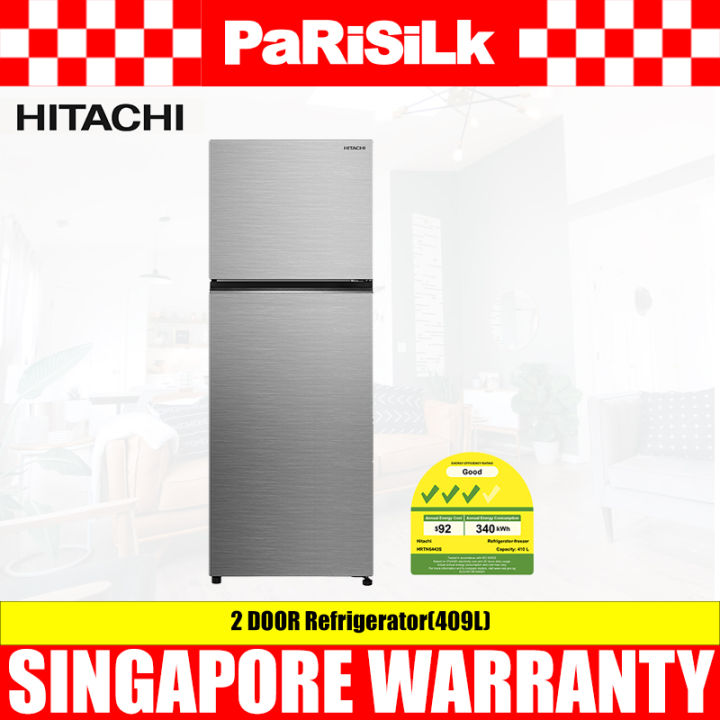 Bulky) HITACHI HRTN6443SXSG 2 DOOR Refrigerator(409L)(Energy
