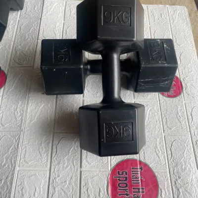 Tạ Tay Nhựa Xi Măng 4kg - 15kg Đặc Ruột Cao Cấp Đã Nhồi Sẵn Chỉ Việc Tập Hàng Sẵn Kho