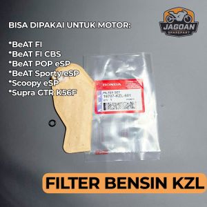 KZL Filter Saringan Pampers Pump Pompa Bensin Fuel Honda Beat FI Supra GTR KZL