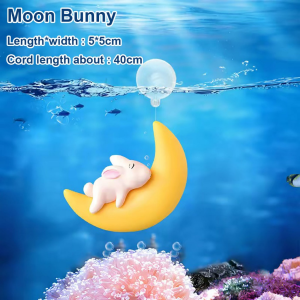 Aquarium Floating Ornaments Fish Tank Decoration Aquarium Model Diver Mini Floating Diver Small Floating Ball