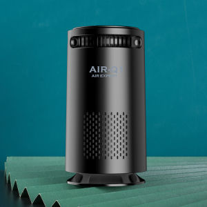 Multiple Purification Car Air Purifier Long-lasting Fragrance Filter Dust/Smoke/Allergens/Dust mites/PM2.5/Odor/Bacteria Plant Aromatherapy Mini Air Purifier