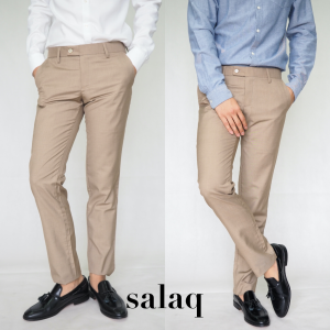 กางเกงสแล็คทำงาน ผ้าตัดสูททรงกระบอกเล็ก กางเกงขายาว กางเกงสุภาพผู้ชาย กางเกงทางการ 8 สี