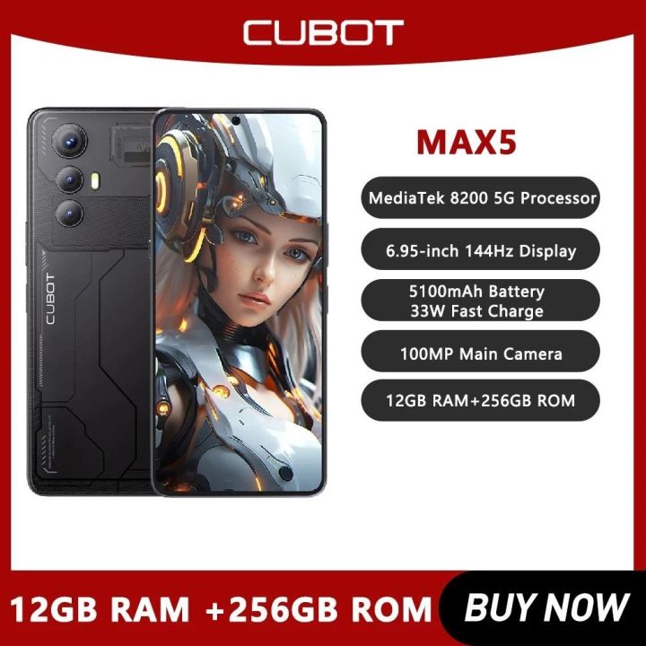 Cubot Max 5: Price (from 228.98$) and specifications