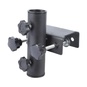 Kim loại mạnh mẽ ban công ô dù đứng Chiều cao có thể điều chỉnh thiết kế di động Phụ kiện cho sân thượng vườn chống nắng