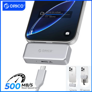 ORICO đuổi theo Sao S5 di động SSD 500Mb/S lưu trữ ổ cắm không dây và chơi lên đến 2TB Giao diện Type-C iPhone 15 và ANDROID loại C di động