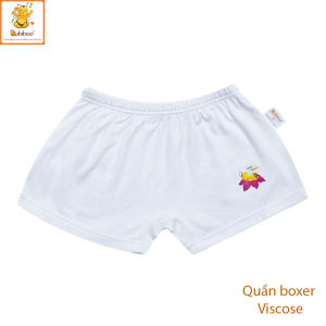 Quần đùi cho bé Babiboo quần đùi đáy bỉm chất vải viscose sợi gỗ mềm mịn  BTK43