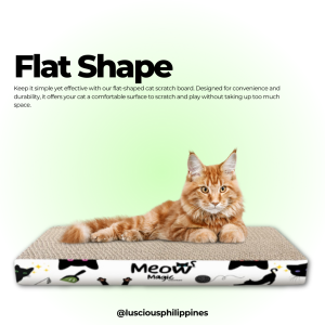 Meow Magic Cat Scratch Board Cat Toy Scratches kitten Scratching Cardboard High-density Corrugated Paper Board
