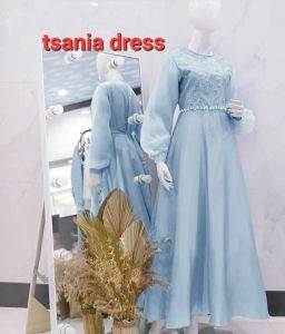 ALOD-DRESS TSANIA MEWAH / MAXI TSANIA / DRESS WANITA MODEL BARU