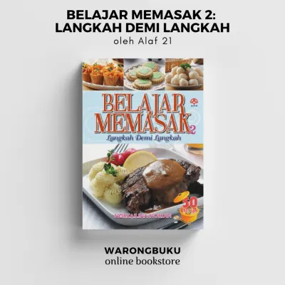 Alaf 21 - Belajar Memasak 2 Langkah Demi Langkah | buku belajar memasak | buku masakan