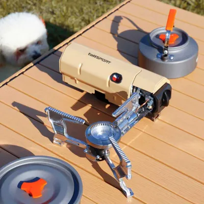 Kompor Gas Portable Mini Lipat Ultralight Camping Stove