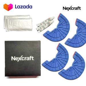 Nexcraft Sneaker Sole Stickers Wear Resistant Thickened Rubber Sole Heel Non Slip Patch Self Adhesive Basketball Shoes Sports Shoes AJ1 Anti Wear Stickers Repair Plate Shoe Kit Men Women Flat Sole Shoes