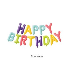 (Gifts Home) Balon paket huruf happy birthday ulang tahun/Satu set tulisan happy birthday