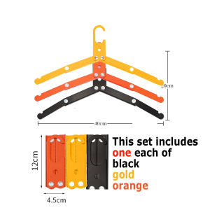 Outdoor Portable Lightweight Camping Drying Hanger Lightweight Camping Metal Clothes Travel Rack  Aluminum Hanger Non-slip