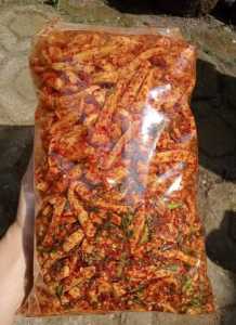 Basreng pedas daun jeruk isi 500gram