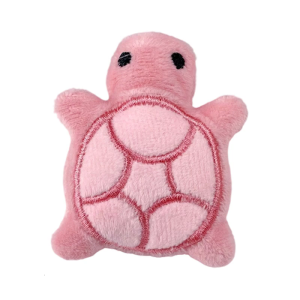 Sweet Turtles Children Toy Key Pendant Furry Miniature Plush Toy Keyring for Bags and Key Carry Along