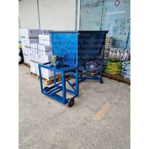 เครื่อง ผสมปุ๋ยแนวนอน เครื่องผสมอาหารสัตว์ ขนาด 200 - 300 กิโลกรัม แบบรวมมอเตอร์ และไม่รวม มอเตอร์