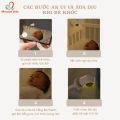 Camera báo tiếng khóc trẻ em Ebemate, camera trông trẻ đa chức năng công nghệ AI tiên tiến - Monnie Kids. 