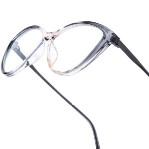 NIANZHEN แว่นตาแว่นตาสไตล์วินเทจวินเทจผู้ชายสำหรับผู้หญิง2025ใหม่แว่นตาดีไซน์แบรนด์ตาแมว3013กรอบแว่นตาโลหะ TR90