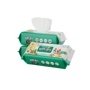 Royo Pandaทิชชู่เปียกทำความสะอาด กระดาษทิชชู่เปียก เกรดพรีเมียม 3แพค 240ดึง ผ้าเช็ดทำความสะอาดในครัว