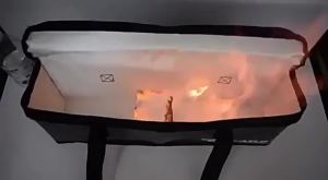 Battery Storage Bag for Electric Bicycle Portable Explosion Proof Lipo Bag E-Bike Fire Resistant Battery Charging Protection Bag