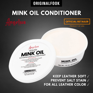 Angelus Mink Oil Paste | Water Proofer & Conditioner 90g