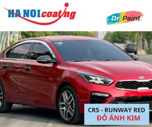COMBO 2 BÌNH Sơn Xịt Xóa Vết Xước Ô TÔ KIA CERATO Màu ĐỎ ANH KIM Code CR5 - RUNWAY RED Chính Hãng DR.PAINT Chất Lượng Cao
