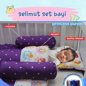 Promo ...!! Selimut set bayi ( 1 selimut 1 bantal peyang 2 guling ).