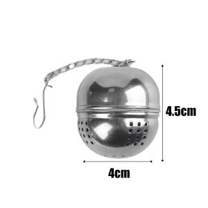 Dizoey 2/1PC lọc thép không gỉ đồ pha trà trà gia vị bóng strainers ấm trà màng mịn phin cà phê nhà bếp teaware