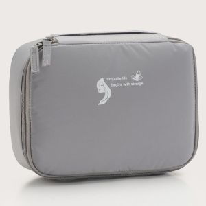[MALAYSIA READY STOCK] Travel Makeup Storage Bag Small/Medium/Large Portable Cosmetic Organizer Beg 化妆