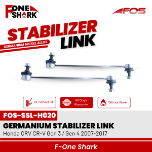 F-One Shark FOS Front Sway Bar Link Stabilizer Link Stabil Honda CRV CR-V Gen 3 / Gen 4 2007-2017 Premium Quality