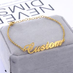Gelang Nama Custom Nori Kecil Lapis Emas 24 K Anti Karat