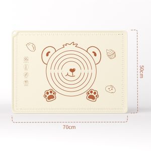 (SG stock) Non-Stick Baking Mat  Silicone Flour Mat  70x50cm Dough Mat