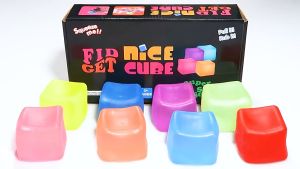 NeeDoh Water Drop Squishy Toys for Kids  Dreamy Color Stress Relief Safe TPR Material Fidget Gift