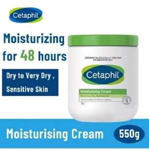 Cetaphil Moisturizing Cream for Sensitive Skin / Intense Moisturizing Body Cream Lotion 550g