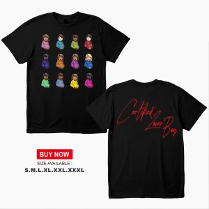 DRAKE - BIG Emoji Certified Lover Boy with Back Script CLB Premium Culture Shirt T-Shirt