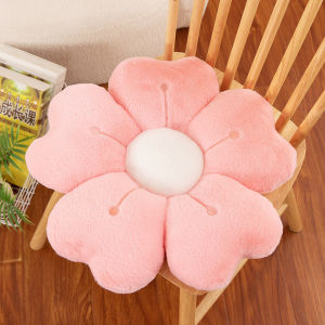 Cute Daisy Flower Plush Cushion Soft Seat Pad Tatami Bay Window Mat Backrest Pillow