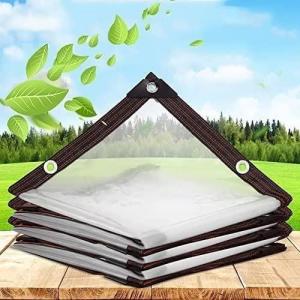 Trapal Waterproof Tarpaulin Garden Rainproof Garden Plant Bag Edge Punching Outdoor Transparent Waterproof Cloth