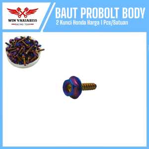 Baut probolt body honda 2 kunci harga satuan (1 biji) beat vario genio spacy scoopy dll