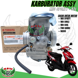Karburator assy yamaha mio sporty 5tl / mio smile / mio soul / fino karbu / nouvo