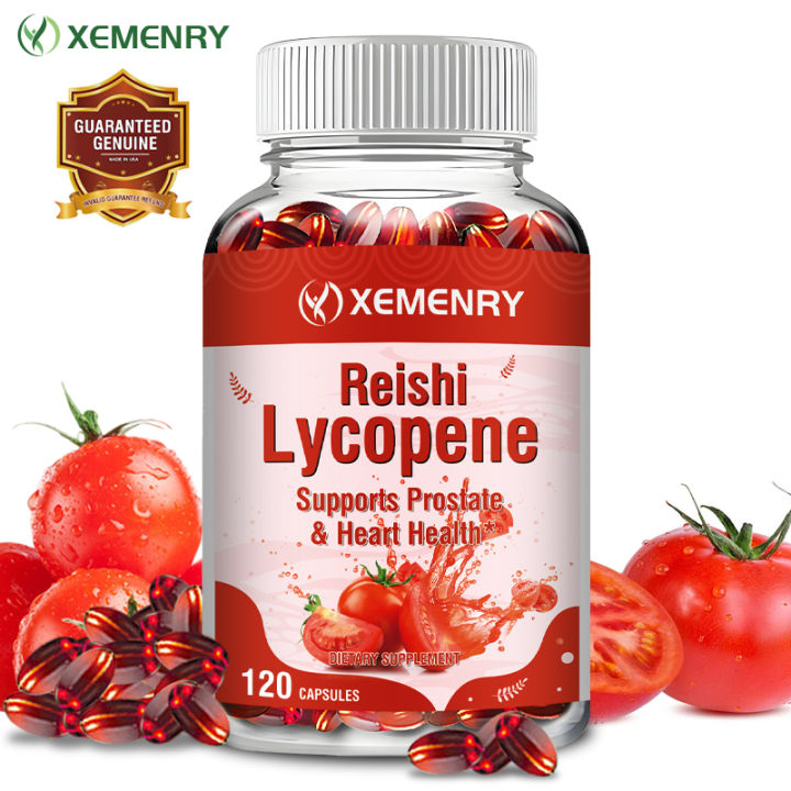 Dietary SupplementLycopeneProstate Health, Antioxidant, Heart Health 30/60/120 Capsules