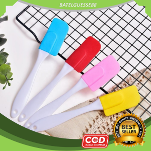 DNV - SPATULA POLESAN KUE SILIKON TAHAN PANAS FOOD GRADE SPATULA DAPUR ANTI LENGKET / SPATULA KUE