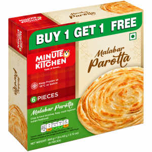 Minute Kitchen (MK) MALABAR PARATHA (BOGO) 360G