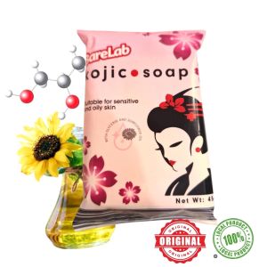 Barelab Kojic Soap with Glycerin and Sunflower Oil 45 grams Skin Moisturize Vitamin E
