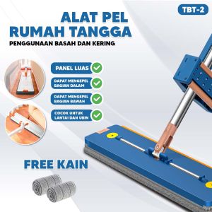 Pel Lantai Super Mop Alat Pembersih Lantai Modern Alat Pembersih Lantai Praktis Multifungsi HOME INTERIOR88